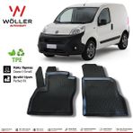 Wöller Fiat Fiorino Panelvan Paspas 2007 Sonrası 3D Havuzlu Wöller Paspas - Siyah
