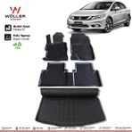 Wöller Honda Civic Fb7 Paspas Bagaj Havuzu 2012 2016 Arası 3D Havuzlu Wöller - Siyah