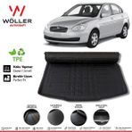 Wöller Hyundai Accent Era Bagaj Havuzu 2006 2012 Arası 3D Wöller Ultraflex Esnek - Siyah
