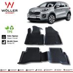 Wöller Kia Sportage Paspas 2016 Sonrası 3D Havuzlu Wöller Paspas - Siyah