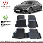 Wöller Mercedes Cla Paspas 2019 2025 Arası 3D Havuzlu Wöller Paspas - Siyah