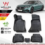 Wöller Mercedes E Serisi W214 Paspas 2023 Sonrası Uyumlu 3D Havuzlu Wöller Paspas - Siyah