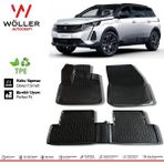 Wöller Peugeot 5008 Paspas 2021-2024 Arası 3D Havuzlu Wöller Paspas - Siyah