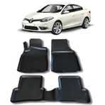Wöller Renault Fluence Paspas 2009 Sonrası 3D Havuzlu Wöller Paspas - Siyah