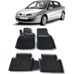 Wöller Renault Megane 2 Paspas 2004 2009 Arası 3D Havuzlu Wöller Paspas - Siyah