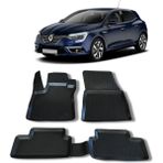 Wöller Renault Megane 4 Paspas Hb 2016 Sonrası 3D Havuzlu Wöller Paspas - Siyah
