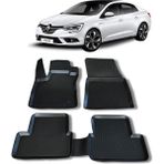 Wöller Renault Megane 4 Paspas Sedan 2016 Sonrası 3D Havuzlu Wöller Paspas - Siyah