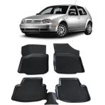 Wöller Volkswagen Golf 4 Paspas 1998 2004 Arası 3D Havuzlu Wöller Paspas - Siyah