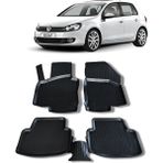 Wöller Volkswagen Golf 6 Paspas 2009 2012 Arası 3D Havuzlu Wöller Paspas - Siyah