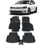 Wöller Vw Golf 7.5 Paspas 2019 Sonrası 3D Havuzlu Wöller Paspas - Siyah