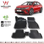 Wöller VW Taigo 2022 Sonrası Siyah 3D Havuzlu Paspas