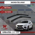 Wollmat Cupra Ateca Silecek 2023 2025 Silecek Takımı Araca Özel