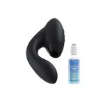 Womanizer Duo Black G-Bölgesi ve Klitoris Uyarıcı Lüks Vibratör+Jel