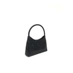 womenacs Siyah Renk Taşlı Elde Tutmalı Abiye Clutch Portföy Düğün Nişan Kına Kadın Gece Çantası (askılı)