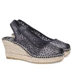 Women's espadrille in synthetic material - BEA-IK - Black, 39 EU