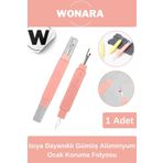Wonara Çok Amaçlı Çok Amaçlı Kullanışlı Ergonomik Saplı Pratik Dikiş Sökücü ve İğne İplik Seti 2'si 1 Arada