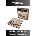 Wonara Premium Board Game - Zeka Geliştirici Eğitici Strateji Küçük Boy Klasik Go Kutu Oyunu - Çok Renkli