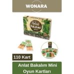 Wonara Premium Board Games - Zeka Eğlence Geliştirici Eğitici Strateji Anlat Bakalım Mini Oyun Kartları - Çok Renkli