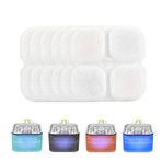 Wonder Creature Kedi Çeşmesi Filtresi Değiştirme, 6/8/6+6/12+12 Paket, Kristal Kedi Su Çeşmesi için, 3L/100oz Pet Su Çeşmesi Filtreleri (6'lı Paket)