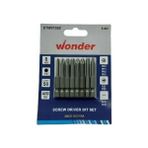 Wonder Düz Yıldız Bits Uç Seti 25-50MM 4 Lü (Sl6,ph2)