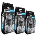 Wonder White Actif Karbonlu İnce Taneli Topaklanan Kedi Kumu 10 Kg