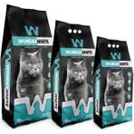 Wonder White Marsilya Sabun Kokulu İnce Taneli Topaklanan 10 kg Kedi Kumu