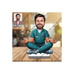 wonderlike Bay Doktor 3D Ahşap Biblo,Sevgiliye Hediye,Doğum Günü Hediyesi