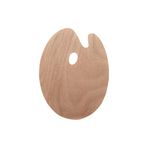 Wonderlike Oval MDF Palet 29x40cm Resim Paleti, P102213S9499
