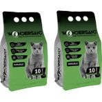 Wondersand Kokusuz İnce Tane Topaklanan 2x10 lt Kedi Kumu