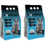 Wondersand Sabun Kokulu İnce Tane Topaklanan 2x10 lt Kedi Kumu