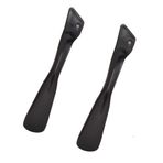 WONKEY - Ayakkabı Çekeceği, Kemik Görünümlü Plastik Kerata, Çekecek - 2'li Paket -23 cm (Asorti Renk)