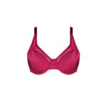 wonna lingerie güngören2283 Tül Detaylı Toparlayıcı Sütyen - Balenli - 2283 - Fuşya