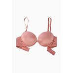 wonna lingerie güngören2537- Olympos Ekstra Dolgulu Double Push Up Straplez - Gül Kurusu - Mikro Sütyen - 2537