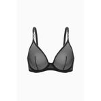 wonna lingerie güngören6065. Tül Detaylı Sütyen - Dolgusuz, Kapsız - Fashion - 2565 - Siyah