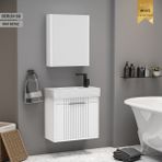 Wons Berlin 60 cm Beyaz Banyo Dolabı