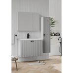 Wons Paris 80 cm Kül Gri Banyo Dolabı