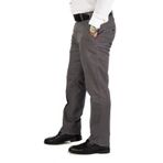 wontilotte Erkek Gri Panemara Cotton Likrali Gabardin Keten Pantolon