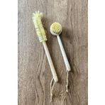 Wonwood 2'li Set (Ahşap Biberon ve Şişe Temizleme Fırçası + Meyve Sebze Temizleme Fırçası)
