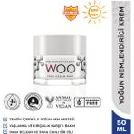 Woo Skin Expert Academy Face Cream Rich; Yoğun Nemlendirici, Besleyici, Canlandırıcı Zengin İçerik & SPF 30 UVA-UVB Güneş Korumalı Yüz Kremi 50ml Tüm ciltler için