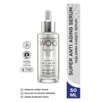 Woo Skin Expert Academy Super Anti Aging; Yaşlanma ve Kırışık Karşıtı HexaPeptide Dolgunlaştıcı Bakım Serumu 50ml Peptide Komplex Sarkma Karşıtı