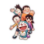 Woobizo Doraemon Ahşap Buzdolabı Magneti – Buzdolabı süsü-Hediyelik Magnet 9