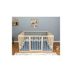Wood and Montessori Montessori Yatak Çocuk Yatağı Doğal Ahşap Yatak Bej