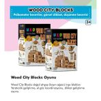 Wood City Blks Ahşap Şehir Blokları (Kayın Ağacı)