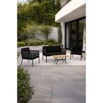 Wood House Arma Bahçe Takımı (Antrasit-Siyah) - Antrasit - Siyah