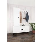 Wood House Bade Antrasit Portmanto