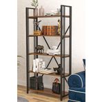 Wood House Inci Telli Kitaplık Ceviz