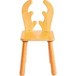 Wood & Joy Doğal Ahşap Çocuk Sandalye Geyik