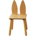 Wood & Joy Doğal Ahşap Çocuk Sandalye Tilki