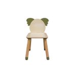 Wood & Joy Doğal Ahşap Renkli Çocuk Sandalye Koala