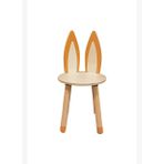 Wood & Joy Doğal Ahşap Renkli Çocuk Sandalye Tilki